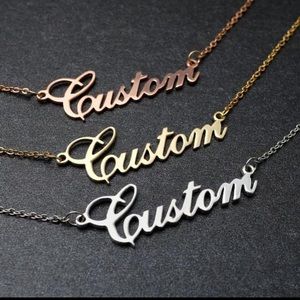 Custom necklace